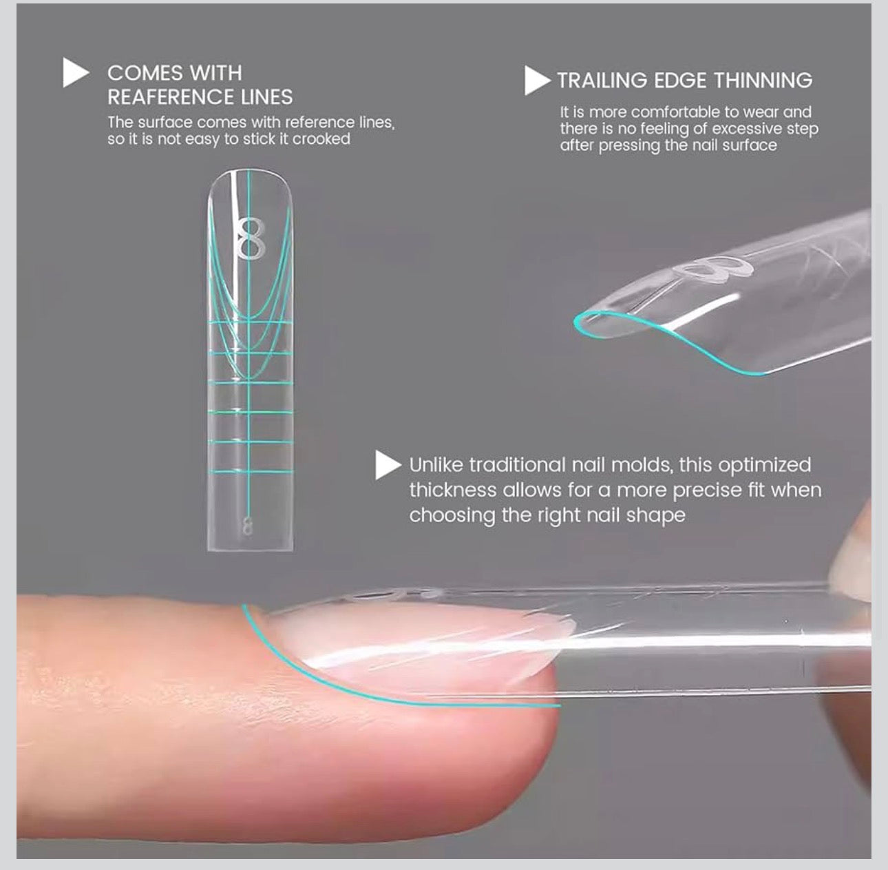 Sandwich Nails Dual Forms